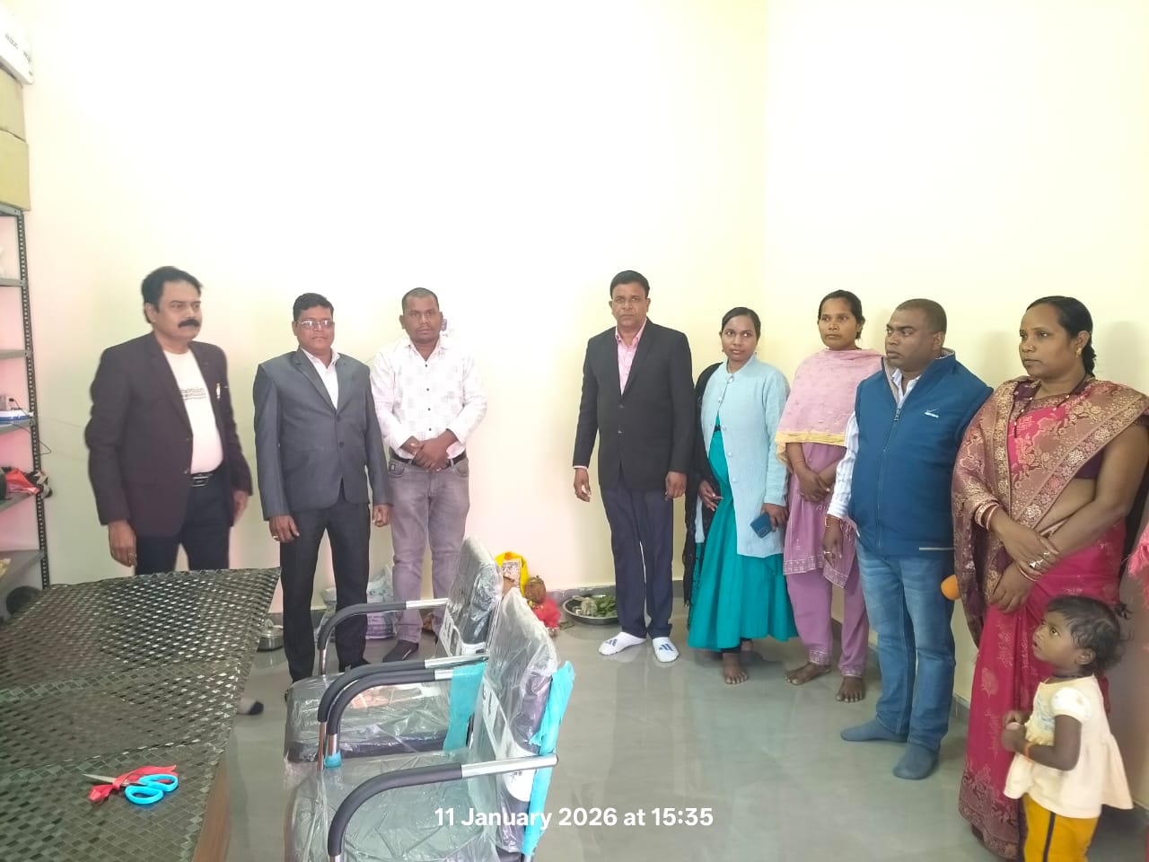 बलौदा में माई समर्थ वेलकेयर ओपीसी प्राइवेट लिमिटेड के पिकअप सेंटर का शुभारंभ हुआ